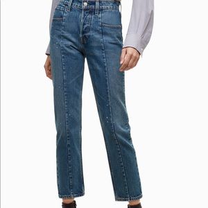 Levi’s Altered straight leg jeans